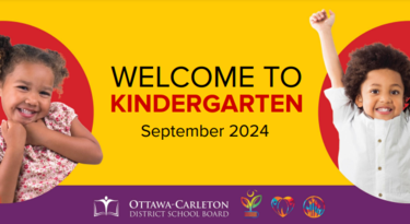 Welcome to Kindergarten Poster